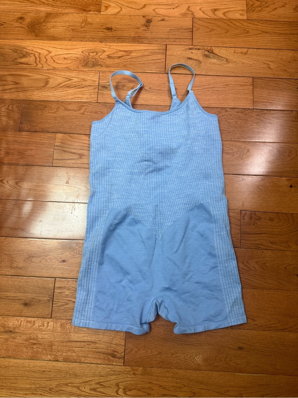Pink Victoria’s Secret Seamless Ribbed Shorts Workout One Piece/Romper NWOT